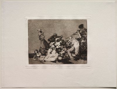 Los Horrores de la Guerra: Y Son Como Bestias Salvajes de Francisco de Goya