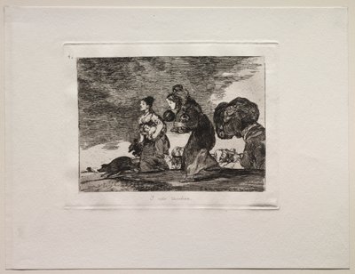 Los horrores de la guerra: Y esto también de Francisco de Goya