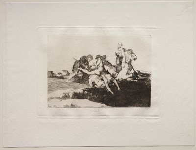 Los horrores de la guerra: Caridad, 1810 de Francisco de Goya