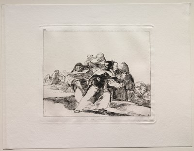 Los Horrores de la Guerra: Todo está Patas Arriba de Francisco de Goya