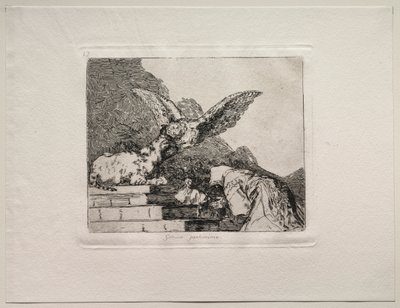Los horrores de la guerra: Pantomima felina de Francisco de Goya