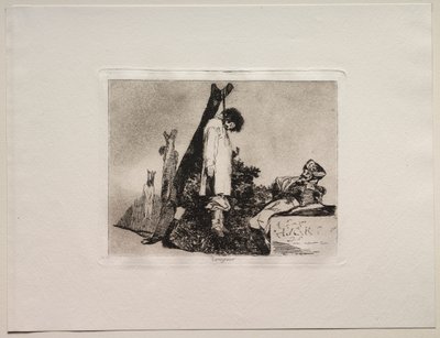 Los horrores de la guerra: Tampoco (en este caso) de Francisco de Goya