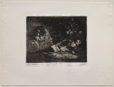 Los horrores de la guerra: Nada. El evento lo dirá de Francisco de Goya