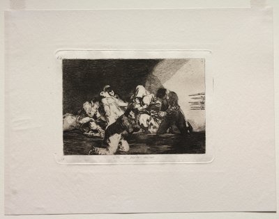 Los horrores de la guerra: No se puede mirar de Francisco de Goya