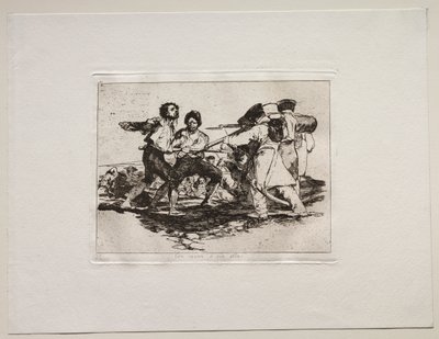 Los Horrores de la Guerra: Con Razón o Sin Ella de Francisco de Goya