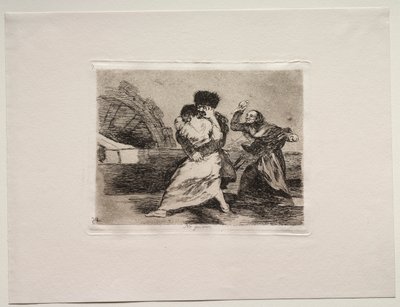 Los Horrores de la Guerra: No Les Gusta de Francisco de Goya