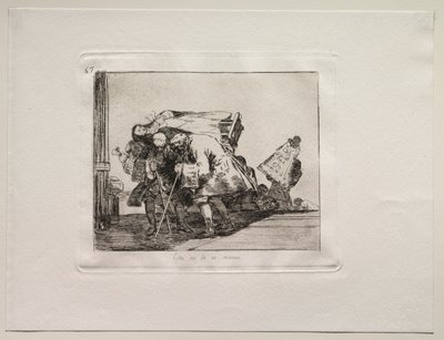 Los horrores de la guerra: Esto no es menos de Francisco de Goya