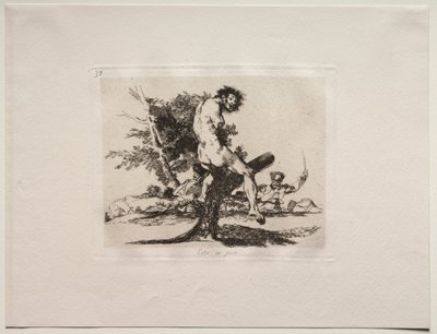 Los horrores de la guerra: Esto es peor de Francisco de Goya