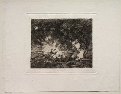 Los horrores de la guerra: ¿Se levantará de nuevo? de Francisco de Goya