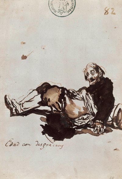 La edad de la desgracia de Francisco de Goya