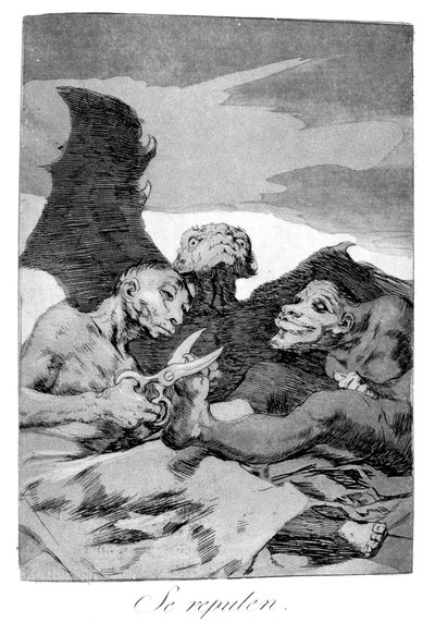 Se arreglan de Francisco de Goya