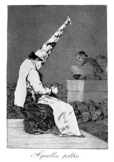 Esas motas de polvo, Perrico el lisiado, 1799 de Francisco de Goya