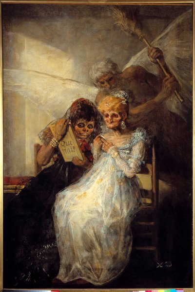 El tiempo o las viejas (1808) de Francisco de Goya