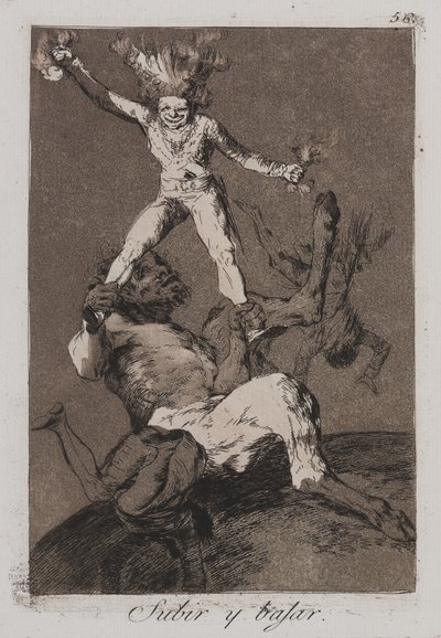 Subir y bajar de Francisco de Goya