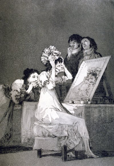 Hasta la muerte, 1799 de Francisco de Goya