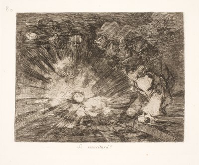 ¿Resucitará? (80) de Francisco de Goya