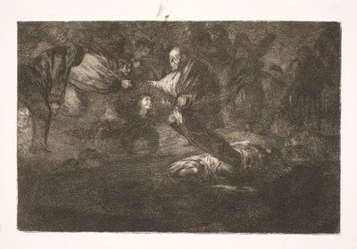El Señor los crea, y terminan en hermosa unión / Pájaros con las mismas plumas vuelan juntos de Francisco de Goya