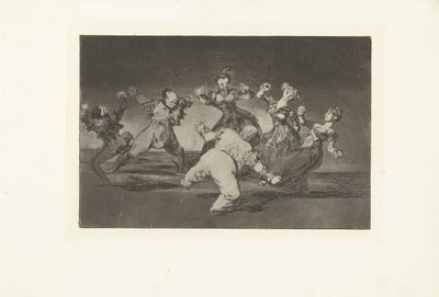 feliz tontería alegre dispar Los Disparates (Las locuras) (título de la serie) Los Proverbios (Los Proverbios) (título de la serie) de Francisco de Goya