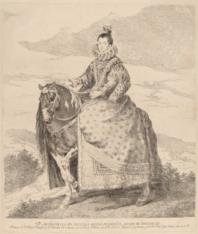 Margarita de Austria de Francisco de Goya after Diego Velázquez