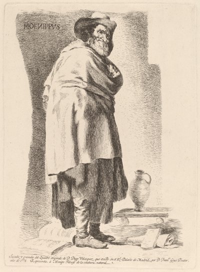 Moenippus de Francisco de Goya after Diego Velázquez
