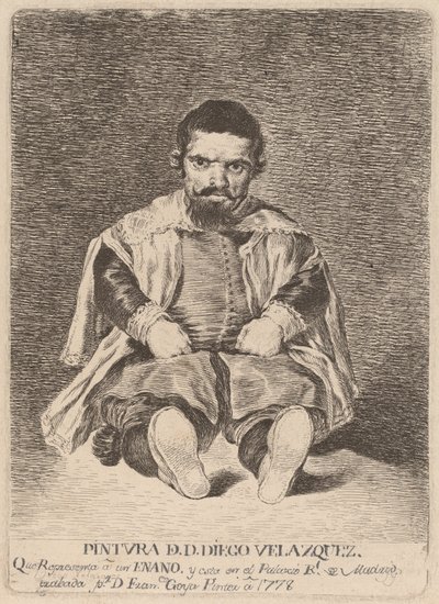 Un Enano de Francisco de Goya after Diego Velázquez