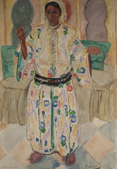 La mujer habita de Francisco de Iturrino