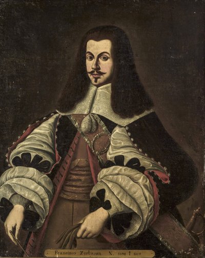Retrato de Francisco de Zurbarán (1598-1664) de Francisco de Zurbaran