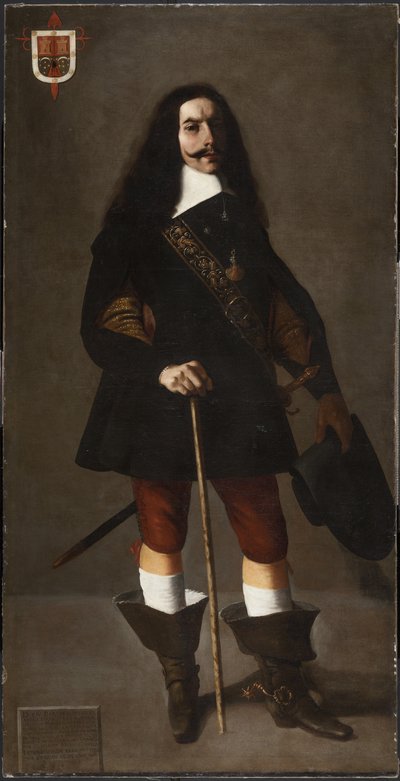 Don Juan Bazo de Moreda, c.1655 de Francisco de Zurbaran