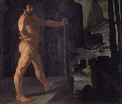Hércules cambiando el curso del río Alfeo de Francisco de Zurbaran