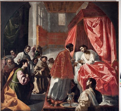 Última comunión de San Buenaventura de Francisco de Zurbaran