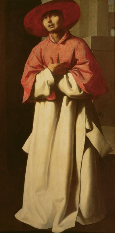 Retrato de Beato Nicolás Albergati de Francisco de Zurbaran