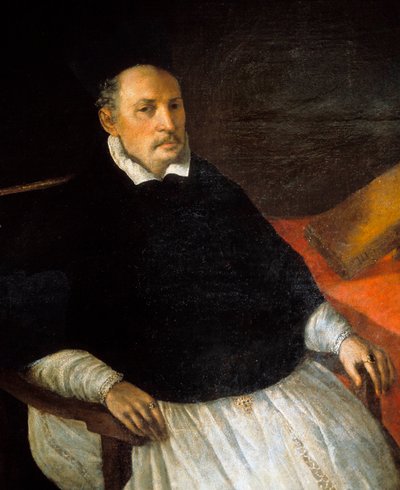 Retrato de Diego Deza (1443-1523), monje dominico español e inquisidor de Francisco de Zurbaran