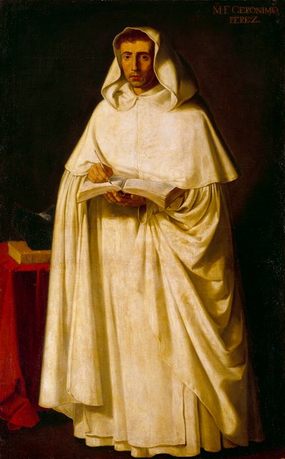 Retrato del Padre Jerónimo Pérez de Francisco de Zurbaran