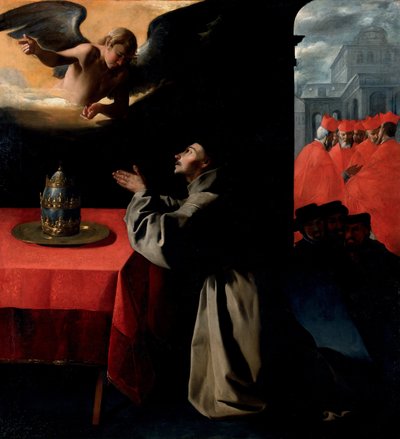 San Buenaventura, ca. 1628-1629 de Francisco de Zurbaran
