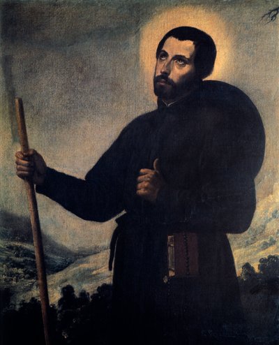 San Francisco Javier (1506-1552) de Francisco de Zurbaran