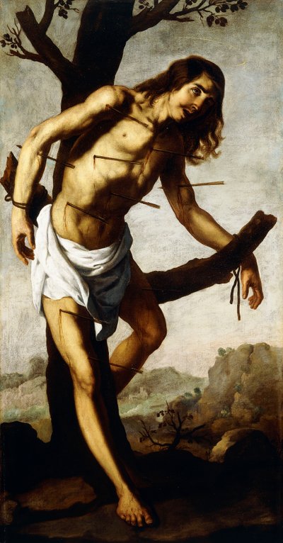 San Sebastián, c.1640-50 de Francisco de Zurbaran
