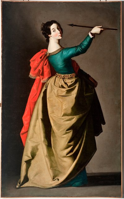 Santa Úrsula de Francisco de Zurbaran