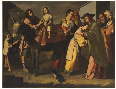 El regreso de Egipto de Francisco de Zurbaran