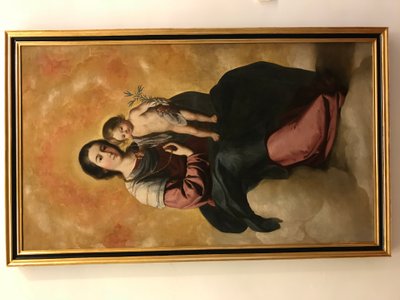 Francisco de Zurbarán - Virgen del Rosario de Francisco de Zurbaran