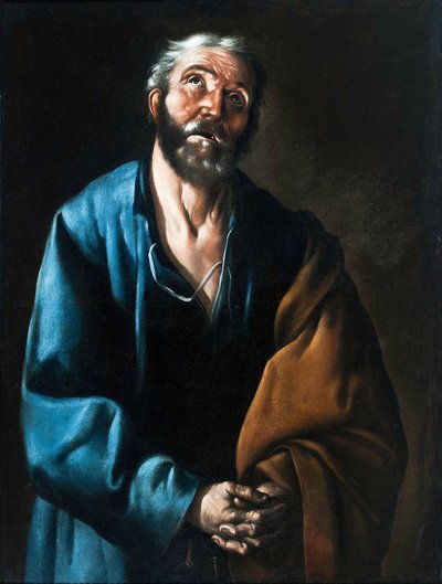 Las lágrimas de San Pedro de Francisco de Zurbaran