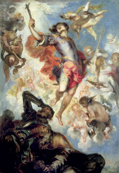 El Triunfo de San Hermenegildo, 1654 de Francisco the Younger Herrera