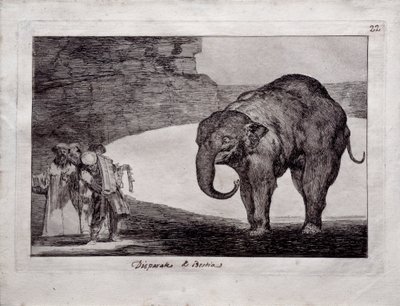 Locura animal de Francisco de Goya