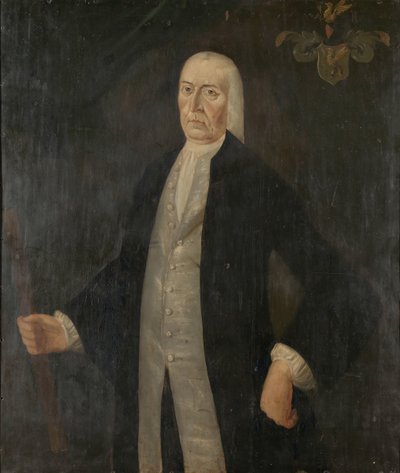 Retrato de Jeremias van Riemsdijk, Gobernador General de la Compañía Holandesa de las Indias Orientales de Franciscus Josephus Fricot (attributed to)