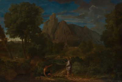 Mercurio y Battus de Francisque Millet