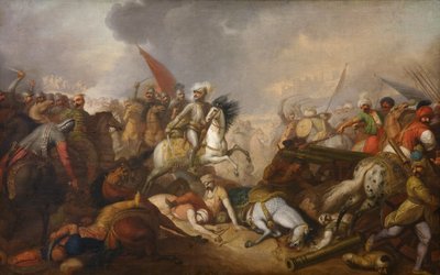 La batalla de Chocim de Franciszek Smuglewicz