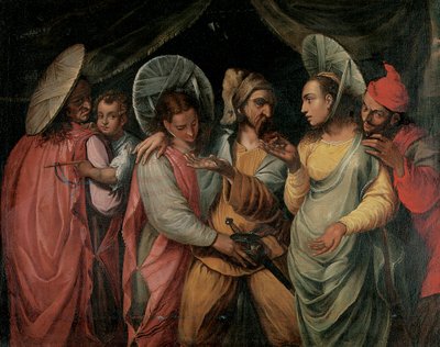 Una escena de la Commedia dell