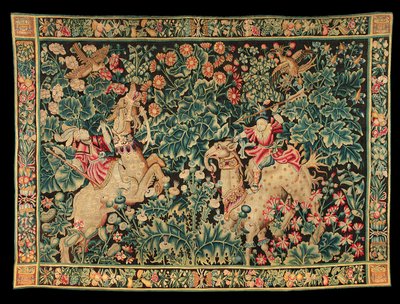 Tapiz de Verdura Exótica, posiblemente Tournai, c.1520-50 de Franco Flemish School