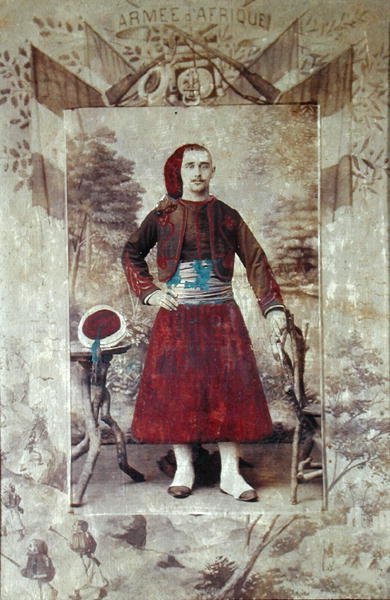 Zuavo, c.1870 de Francois Hippolyte Lalaisse