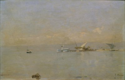 Puerto de Ouchy de Francois-Louis-David Bocion