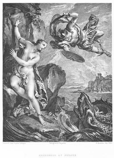 Andrómeda y Perseo de Francois (after) Boucher